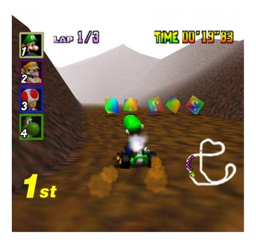 Mario Kart 64 Mario Kart Standard Edition Nintendo 64 Físico